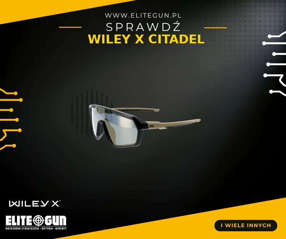 Wiley X Citadel CHCTD04 - Okulary Balistyczne Tungsten/Black/Tan 547 zł