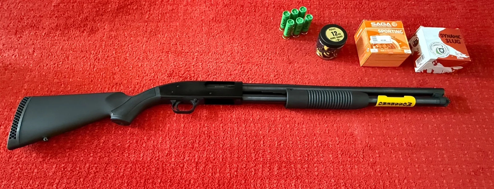 Strzelba MOSSBERG MAVERICK 88 lufa 508 MM plus dodatki.