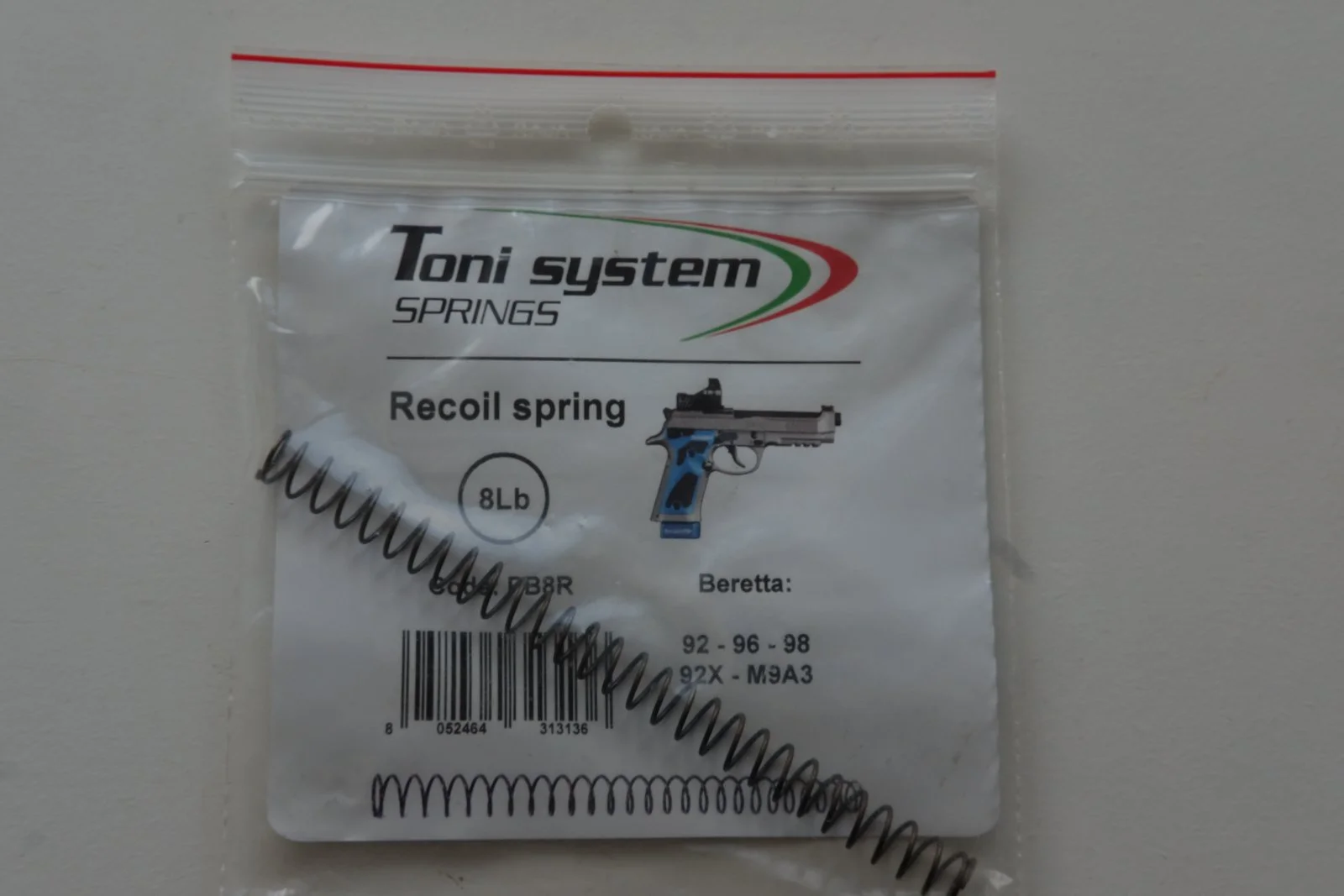 Sprężyna powrotna 8 lb Beretta 92