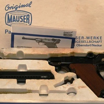 Mauser P08 Sondermodell 9x19mm