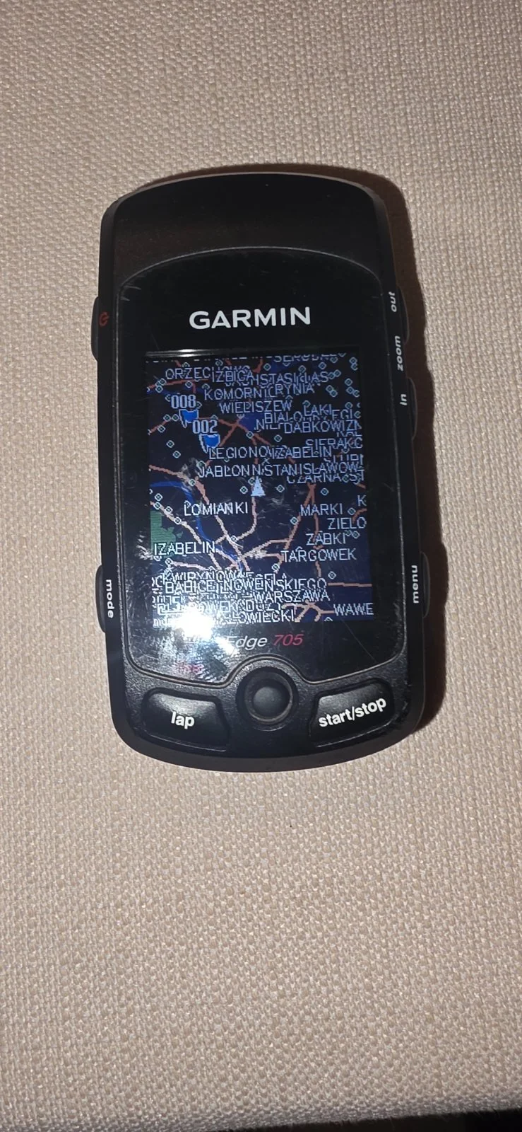 GPS Garmin edge 705
