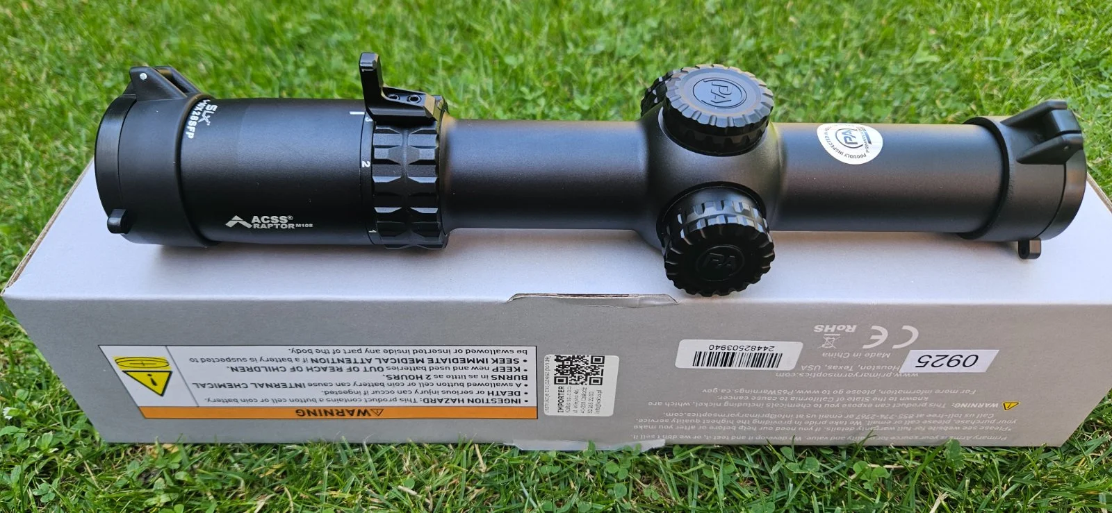 Luneta LPVO Primary Arms SLX 1-10x28
