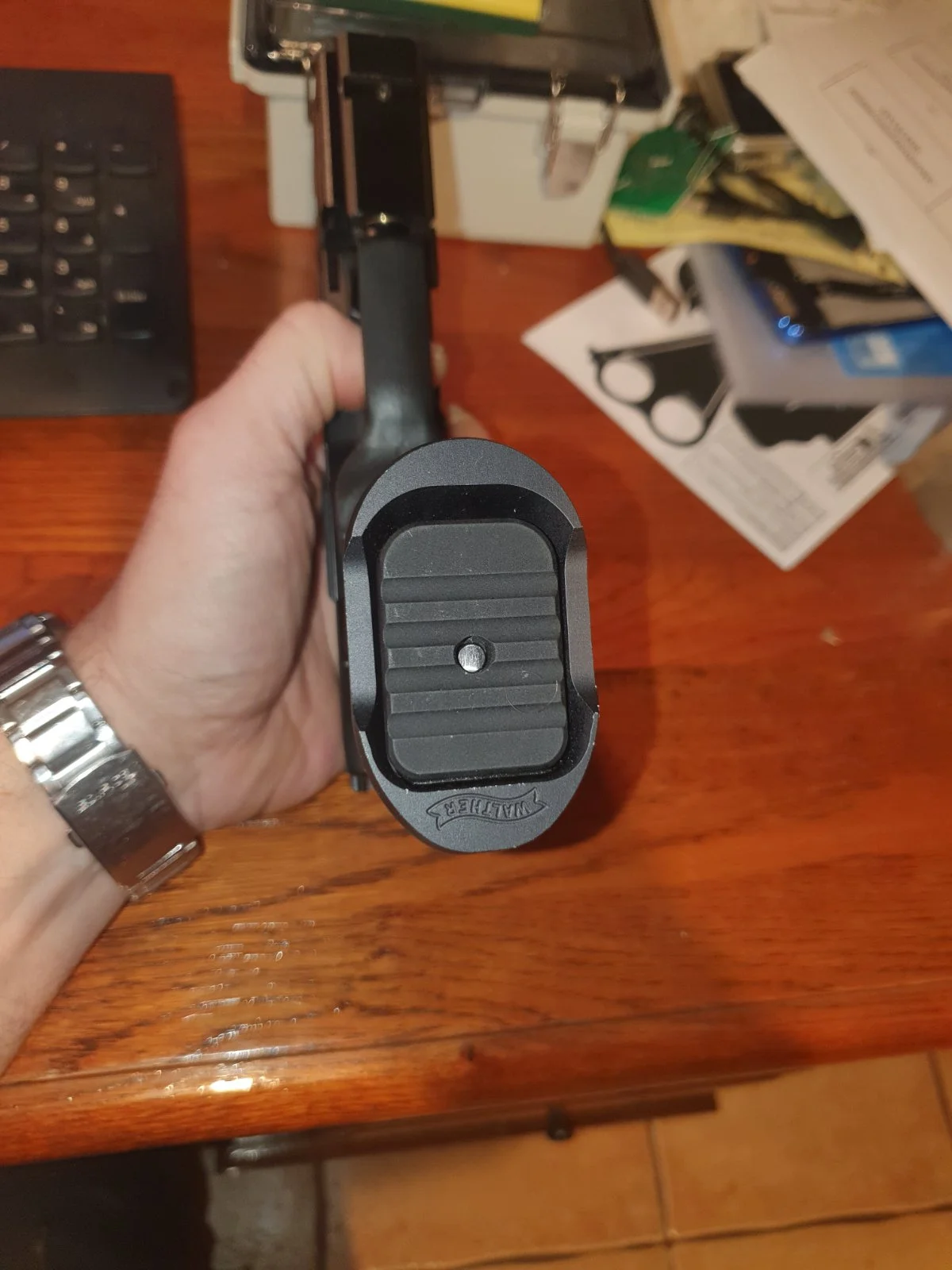 Aluminiowa Stopka magazynka Walther PDP PRO