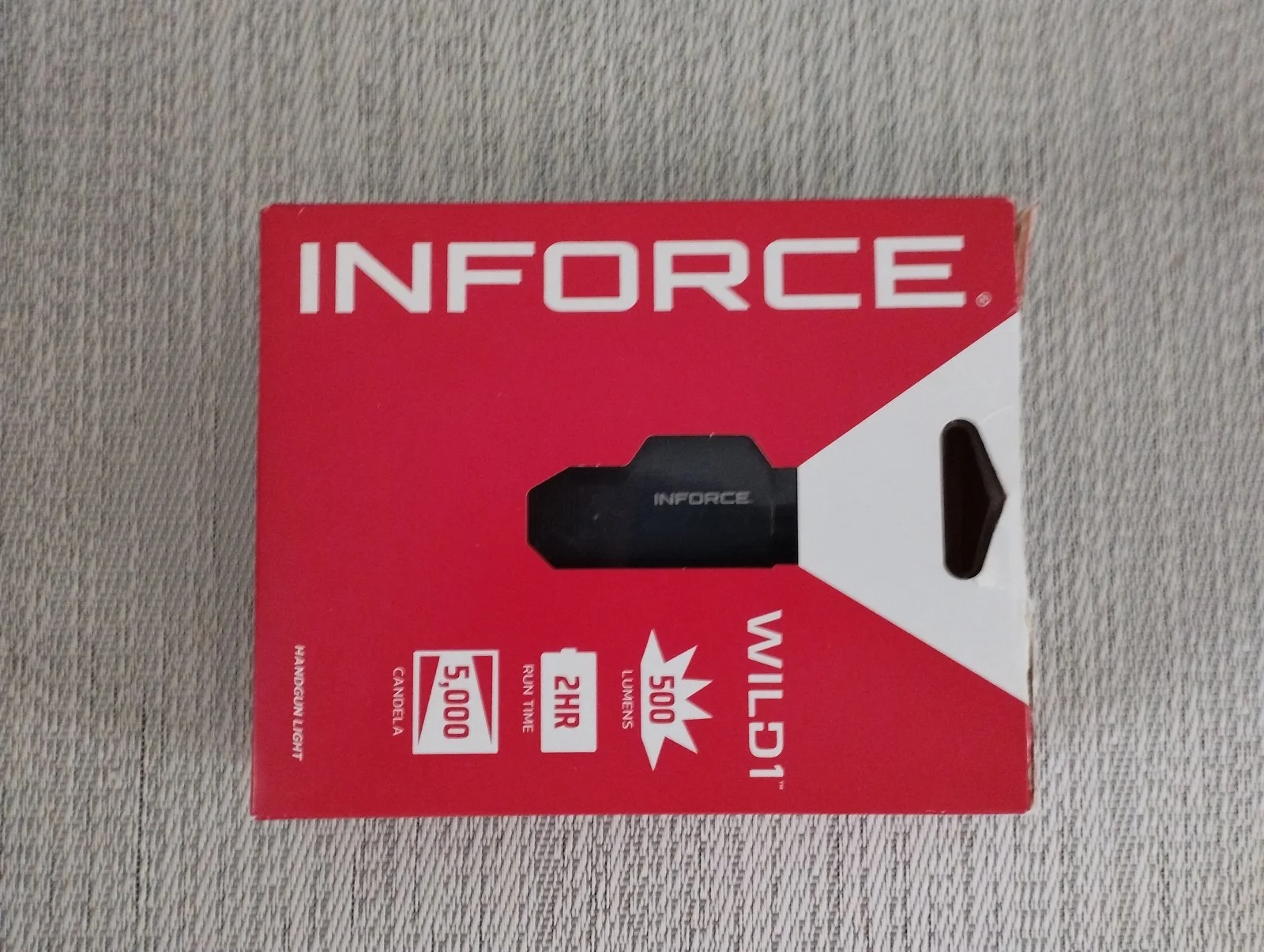 Latarka na pistolet INFORCE WILD1 GLOCK 17 19 ORYGINAŁ ! NOWA !