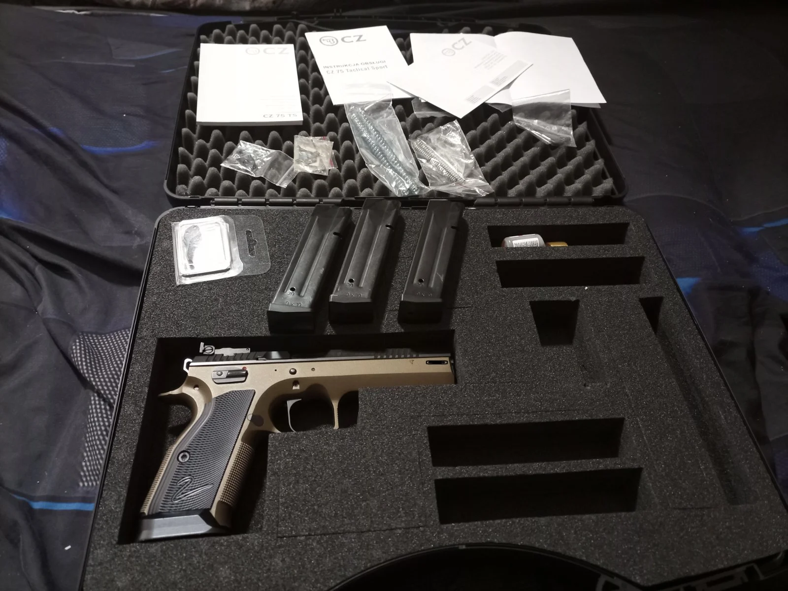 CZ Tactical Sport Deep Bronze