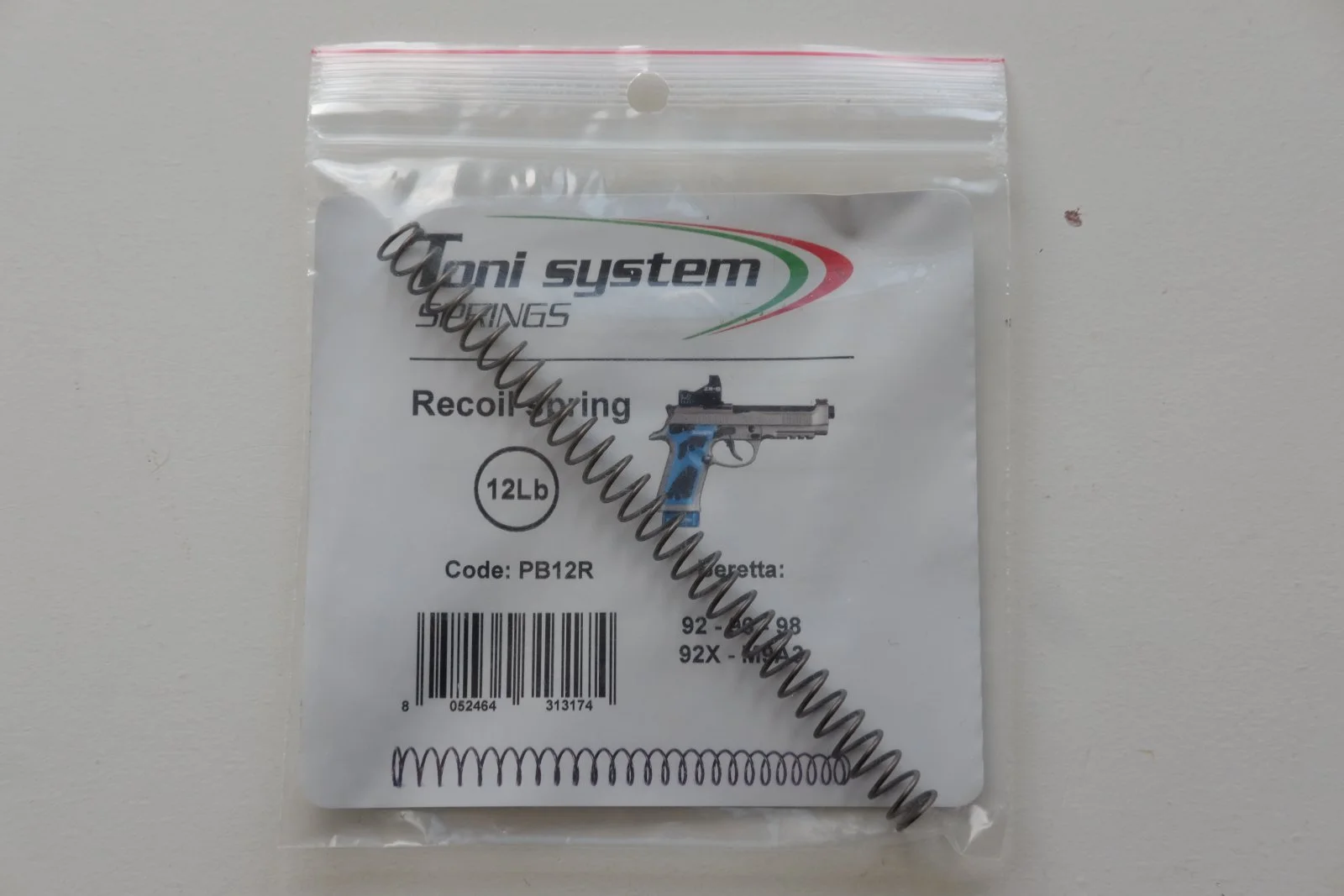 Sprężyna powrotna 12 lb Beretta 92