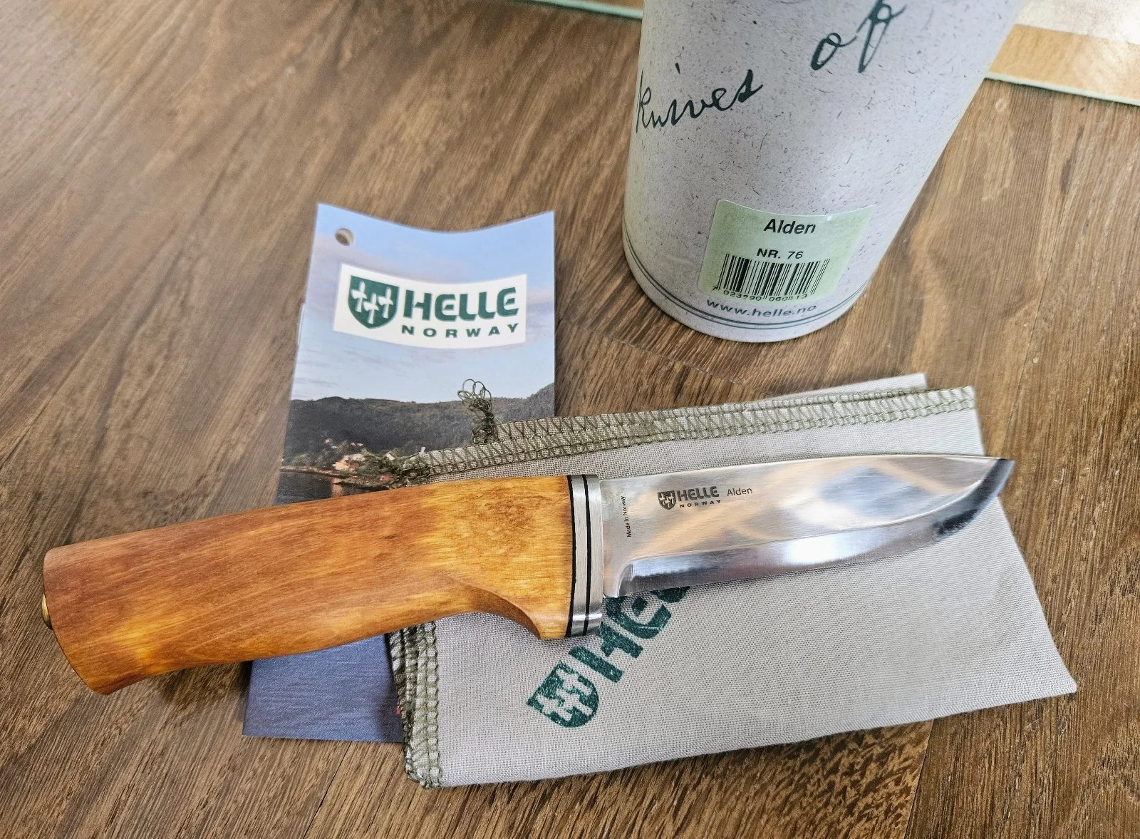 Nóż myśliwski Helle Alden no.76