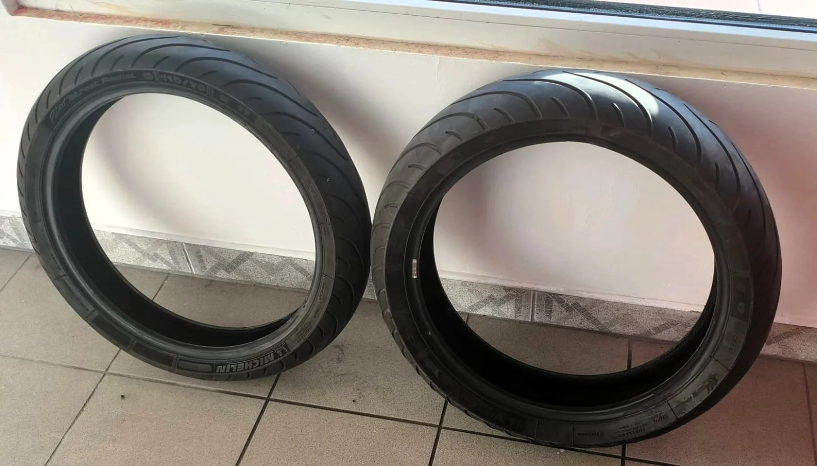 Komplet opon motocyklowych Michelin Pilot Street 110/70/17 i 150/60/17 DOT2016