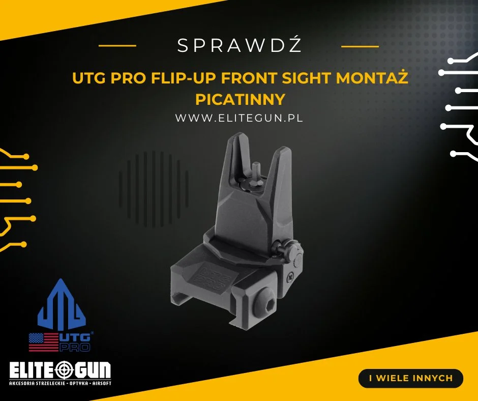 UTG PRO Flip-UP Front sight - Montaż Picatinny