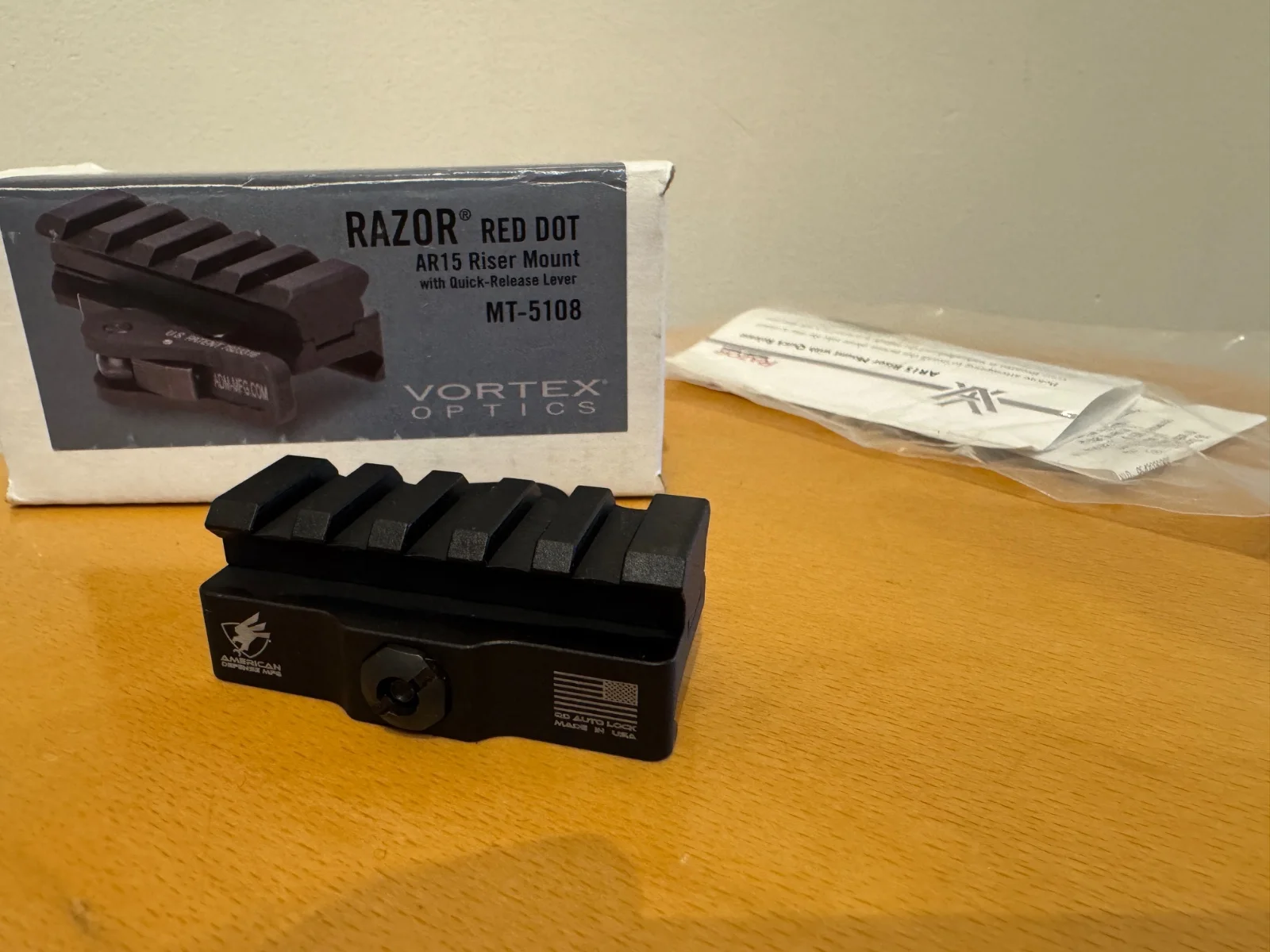 Vortex AR15 Riser podwyższenie pod kolimator
