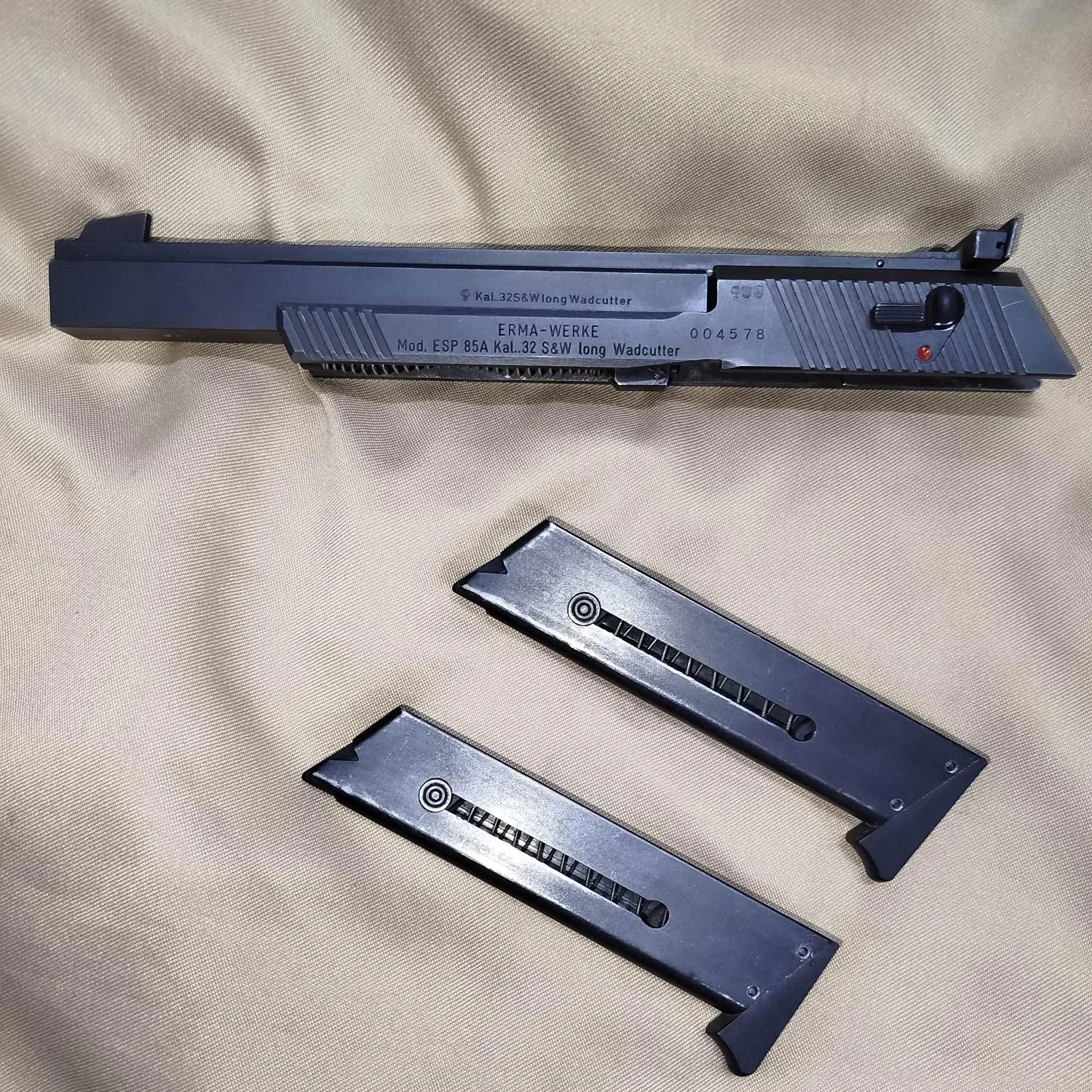 System zamienny Erma ESP 85A kal. 32S&W LWC