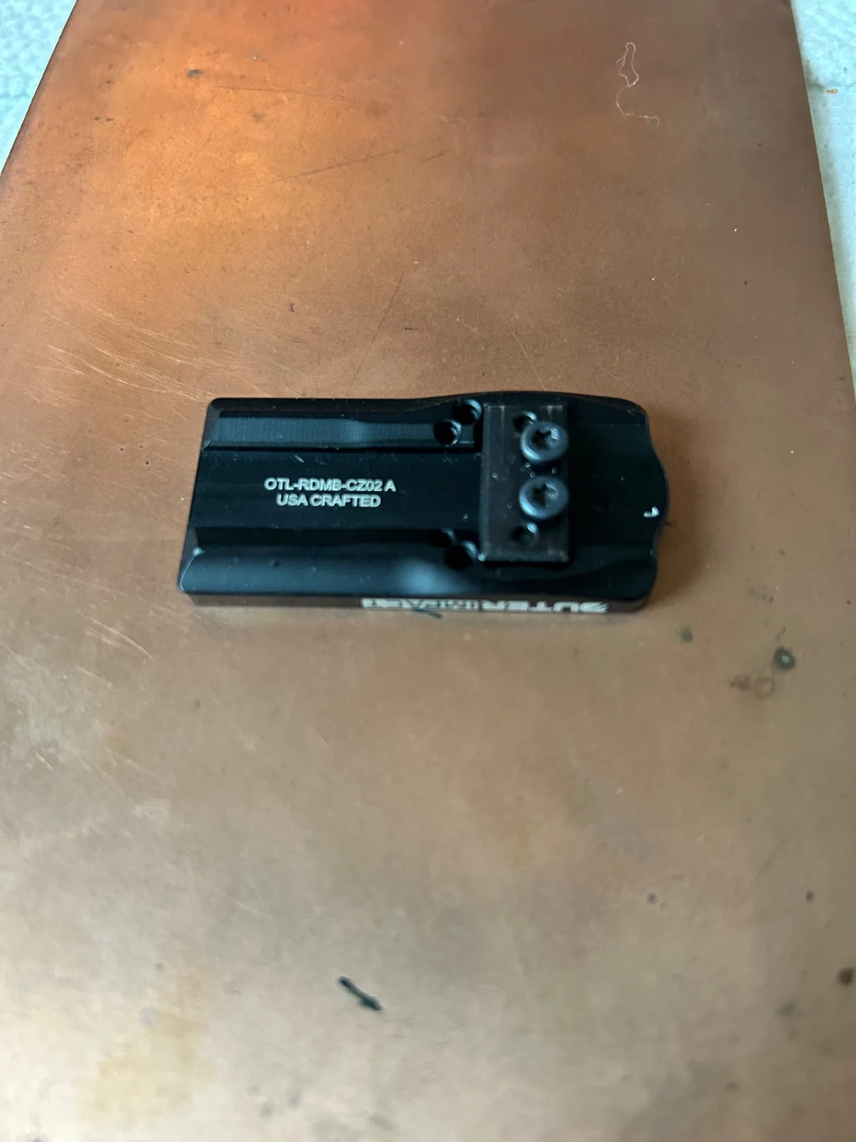 Płytka pod kolimator do CZ SHADOW 2