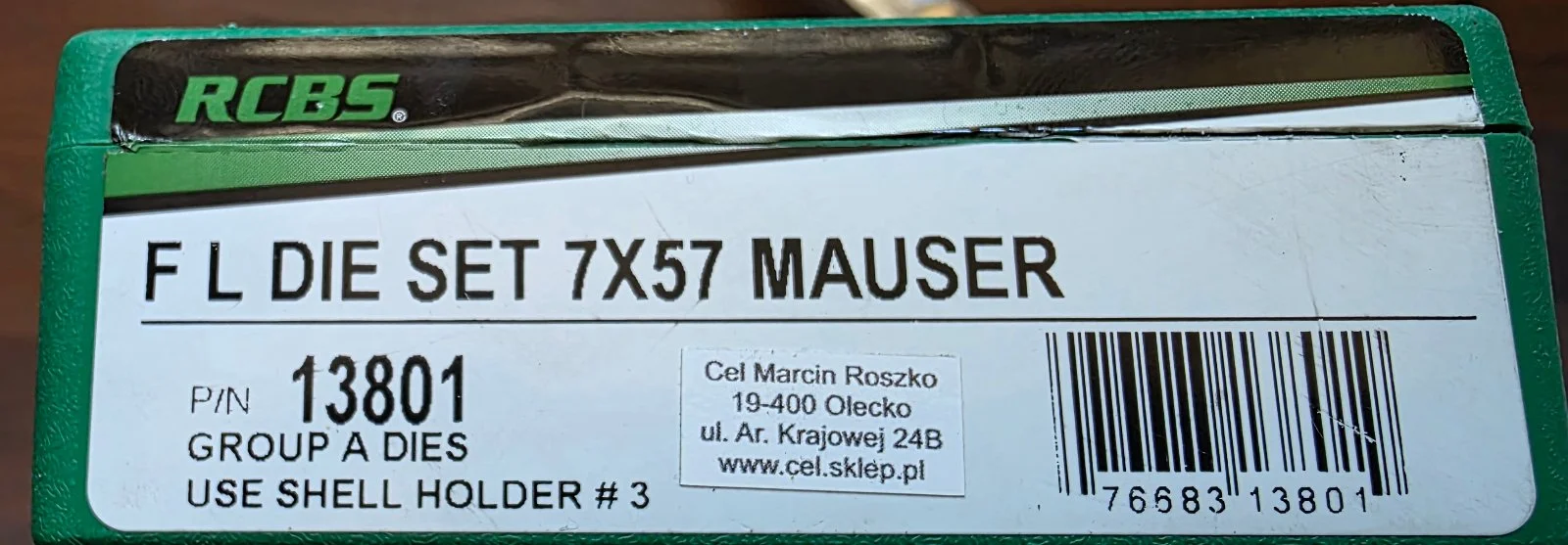 RCBS matryce 7x57 mauser