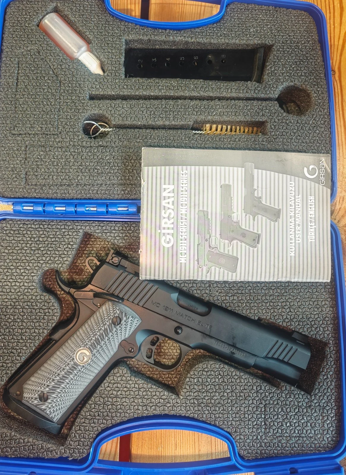 Girsan MC 1911 MATCH BLACK kaliber .45 ACP