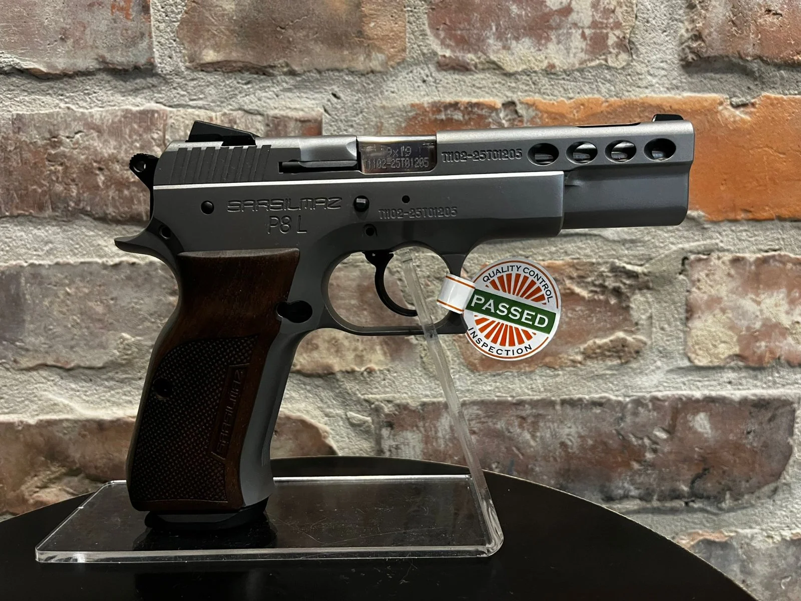 Pistolet Sarsilmaz P8 L Stainless ka. 9x19