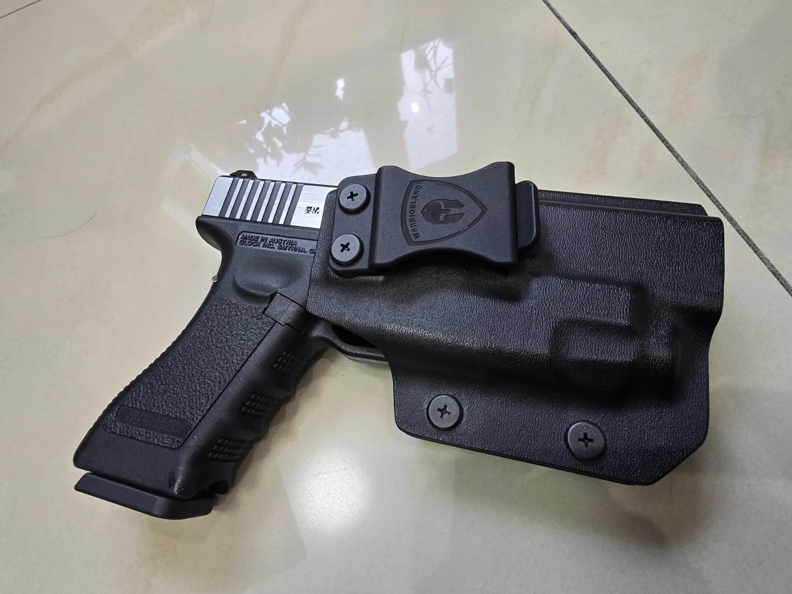 Kabura do glocka  z latarką streamlight tlr7