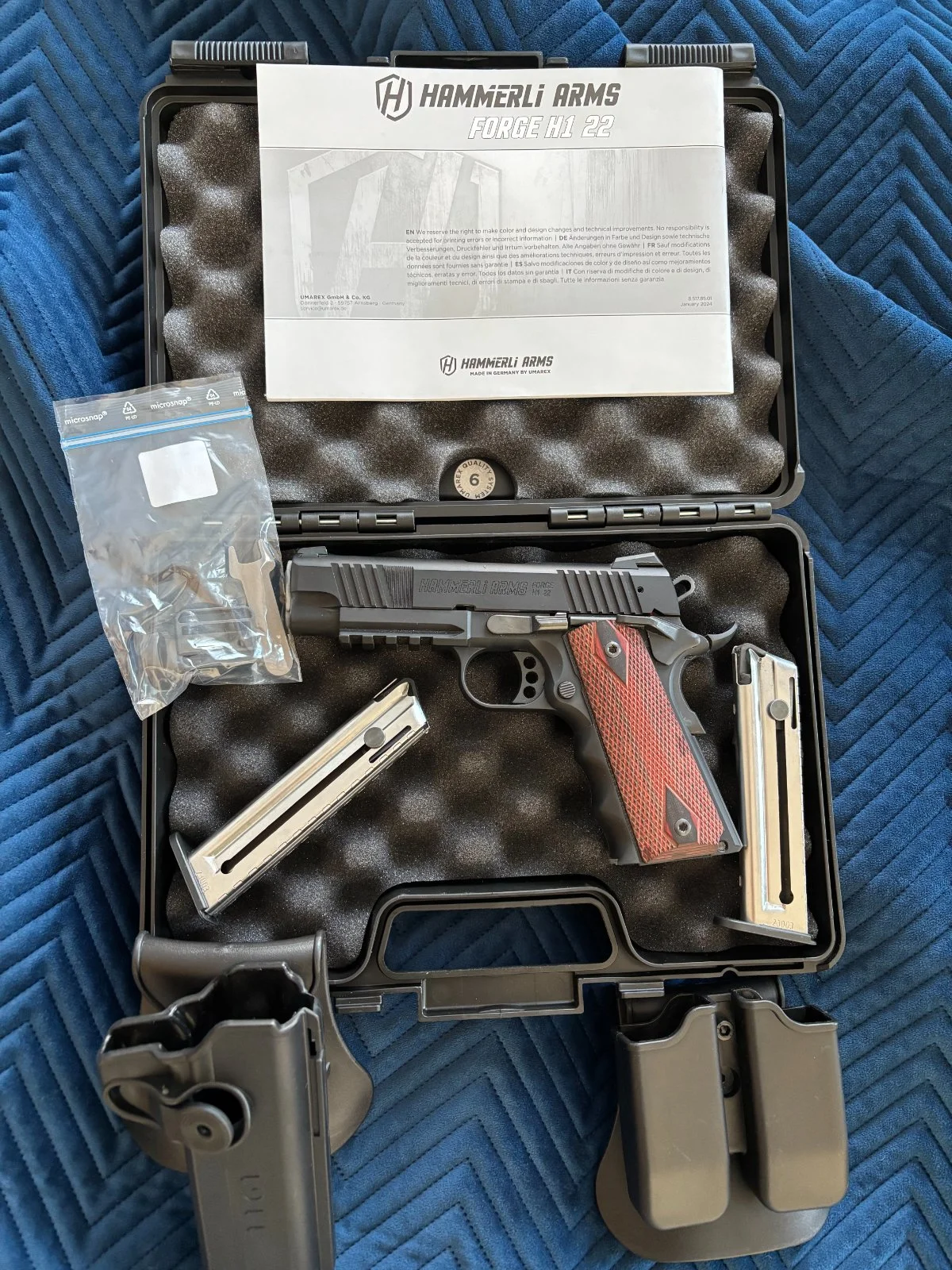 Hammerli Forge H1 .22 LR z lufą 4,25"