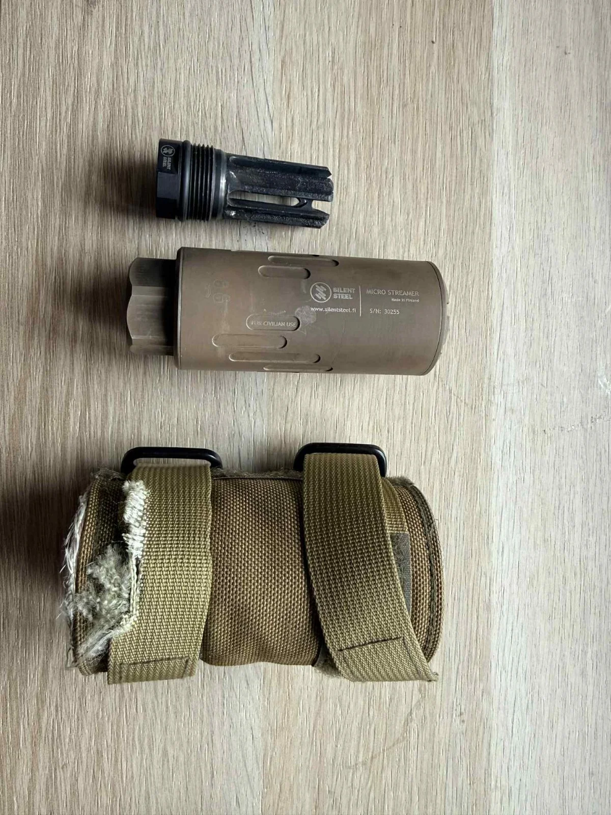 Silent Steel Micro Streamer z tłumikiem promienia i osłoną