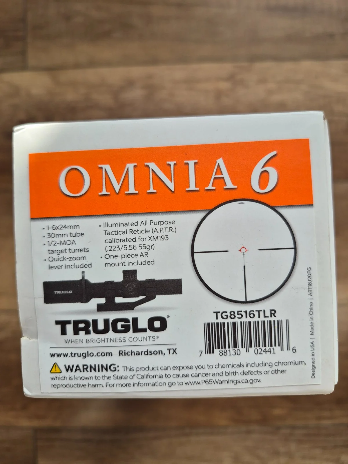 Luneta biegowa Truglo Omnia 6 1-6x24