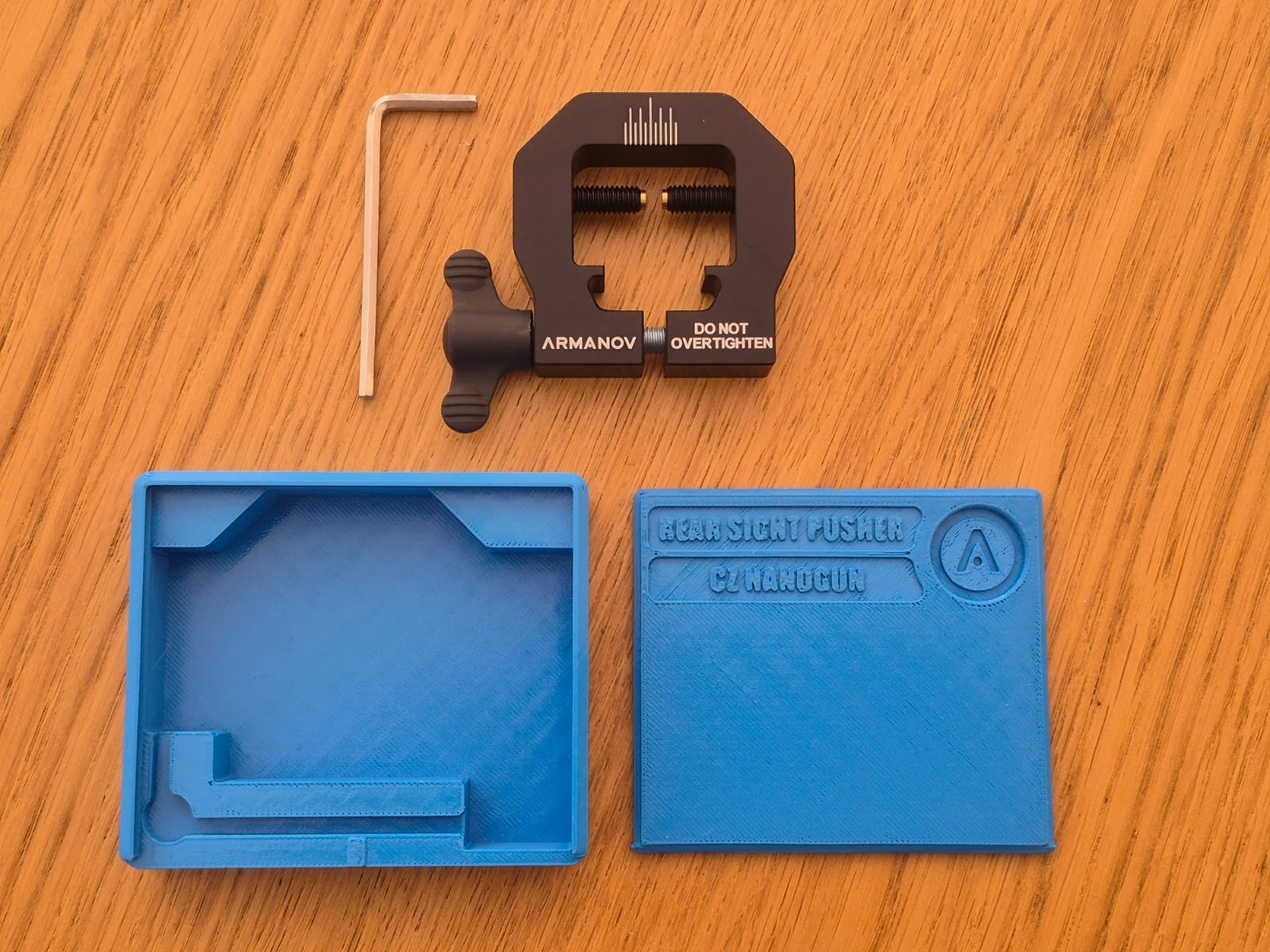 Armanov Rear Sight Pusher do CZ Shadow 2, CZ TS