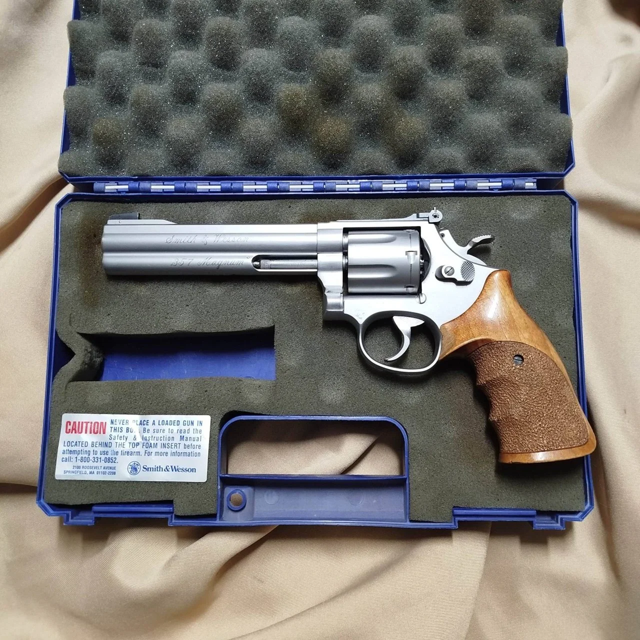 Rewolwer Smith & Wesson 686-4 Target Champion ,.357Mag/38Spec , 6"