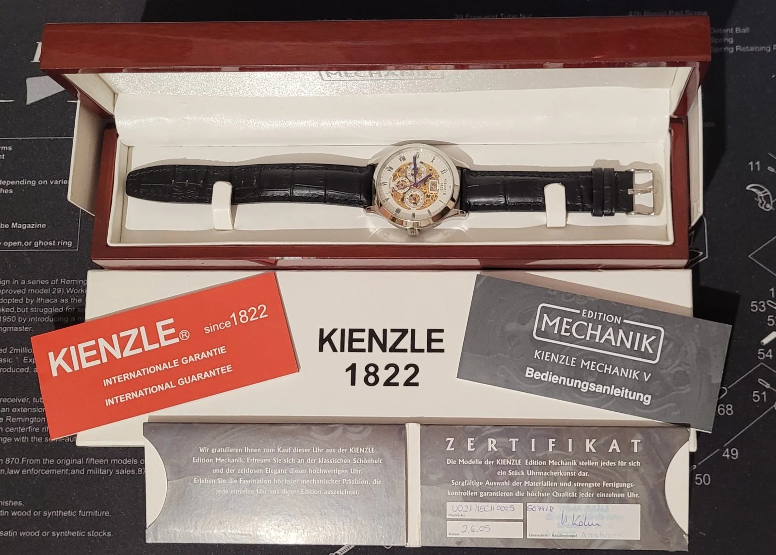 Zegarek Kienzle 1822 Mechanik V