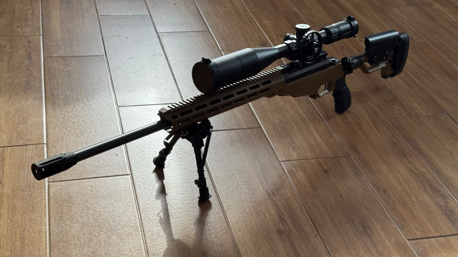 Sako Tikka T3x TAC A1, 6,5 Creedmoor, lufa 24cali, zestaw z optyką i bipodem