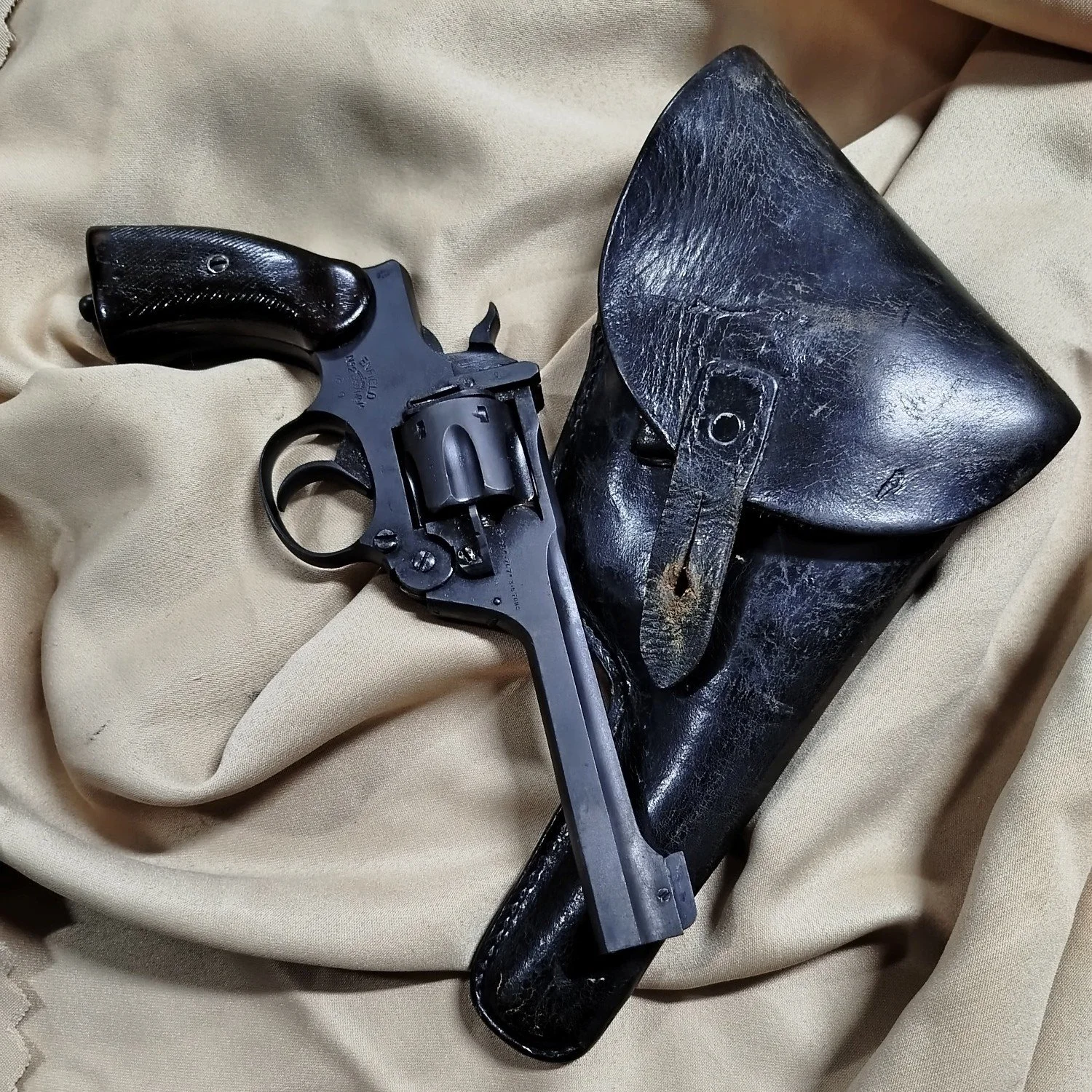 Rewolwer Enfield No2 Mk I .38 S&W,  - dowówz cały kraj w cenie