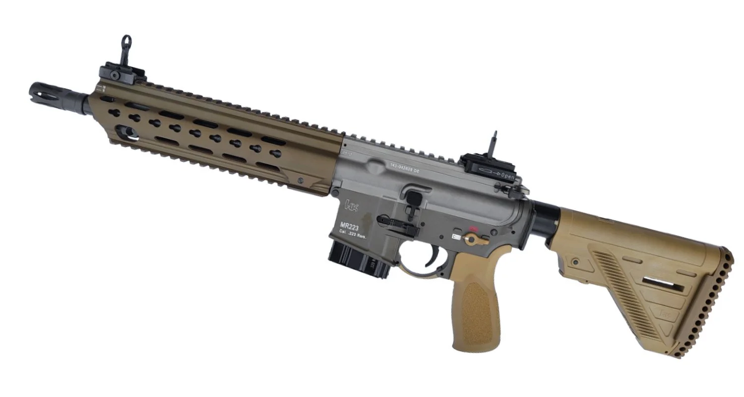 Karabinek samopowtarzalny HK MR223A3 11" Green Brown kal. 223Rem z łożem Slim-Line Hkey