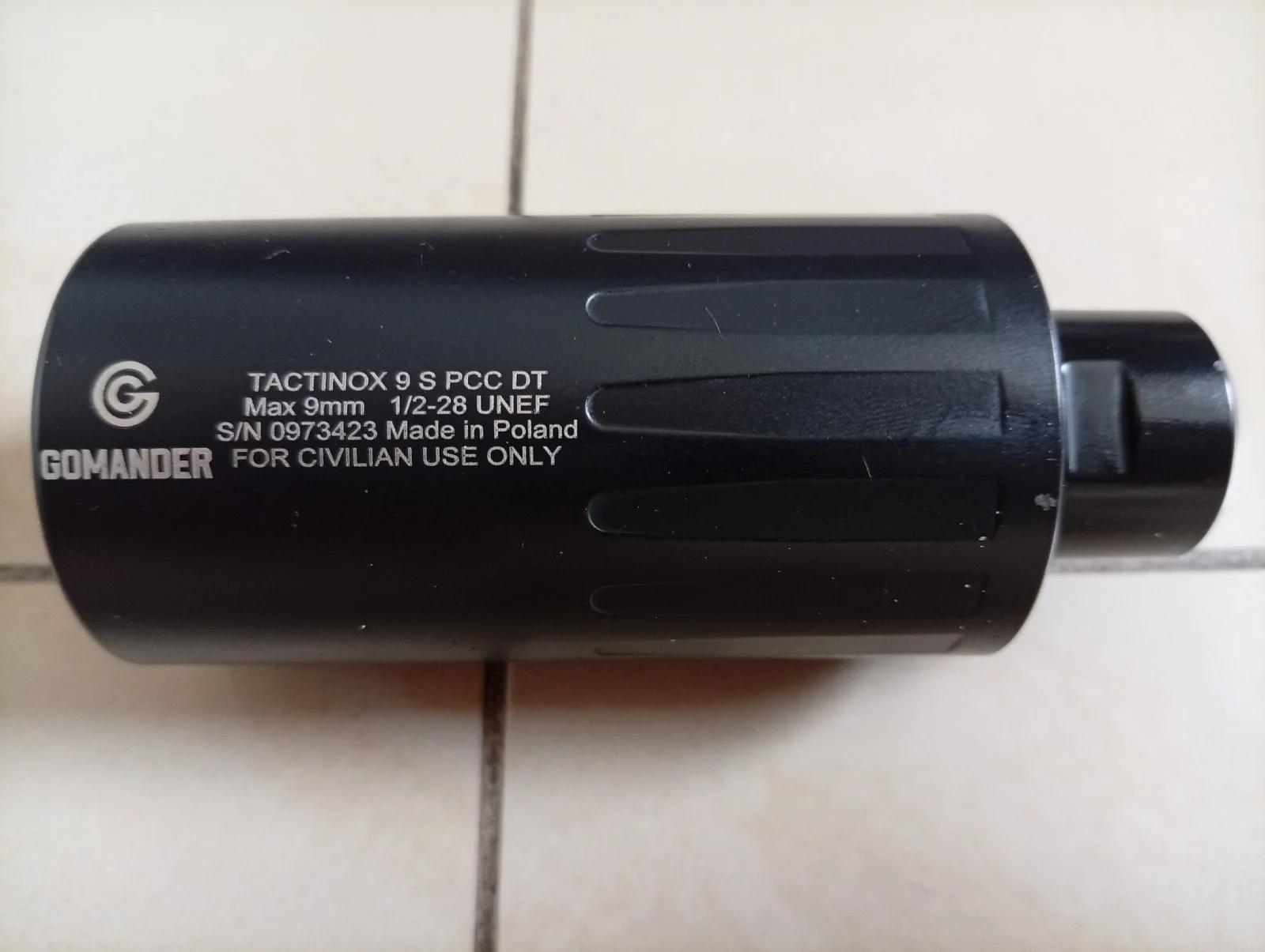 Tłumik gomander tactinox 9 S