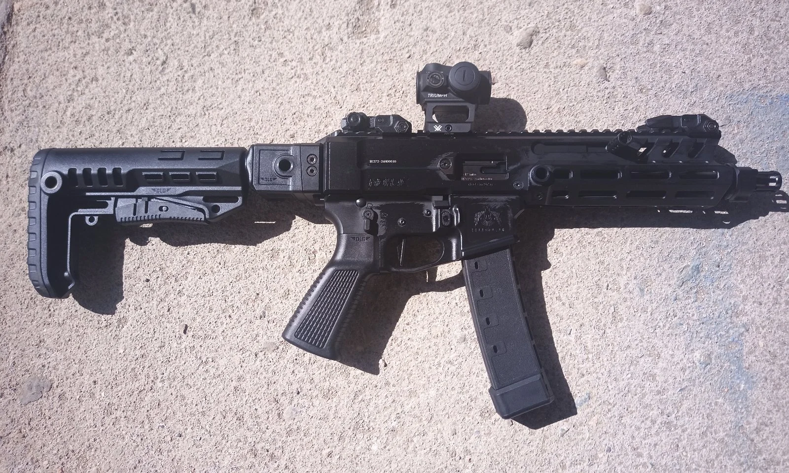 Huglu Mohac 8" Czarny zestaw z kolimatorem Vortex PROMOCJA!
