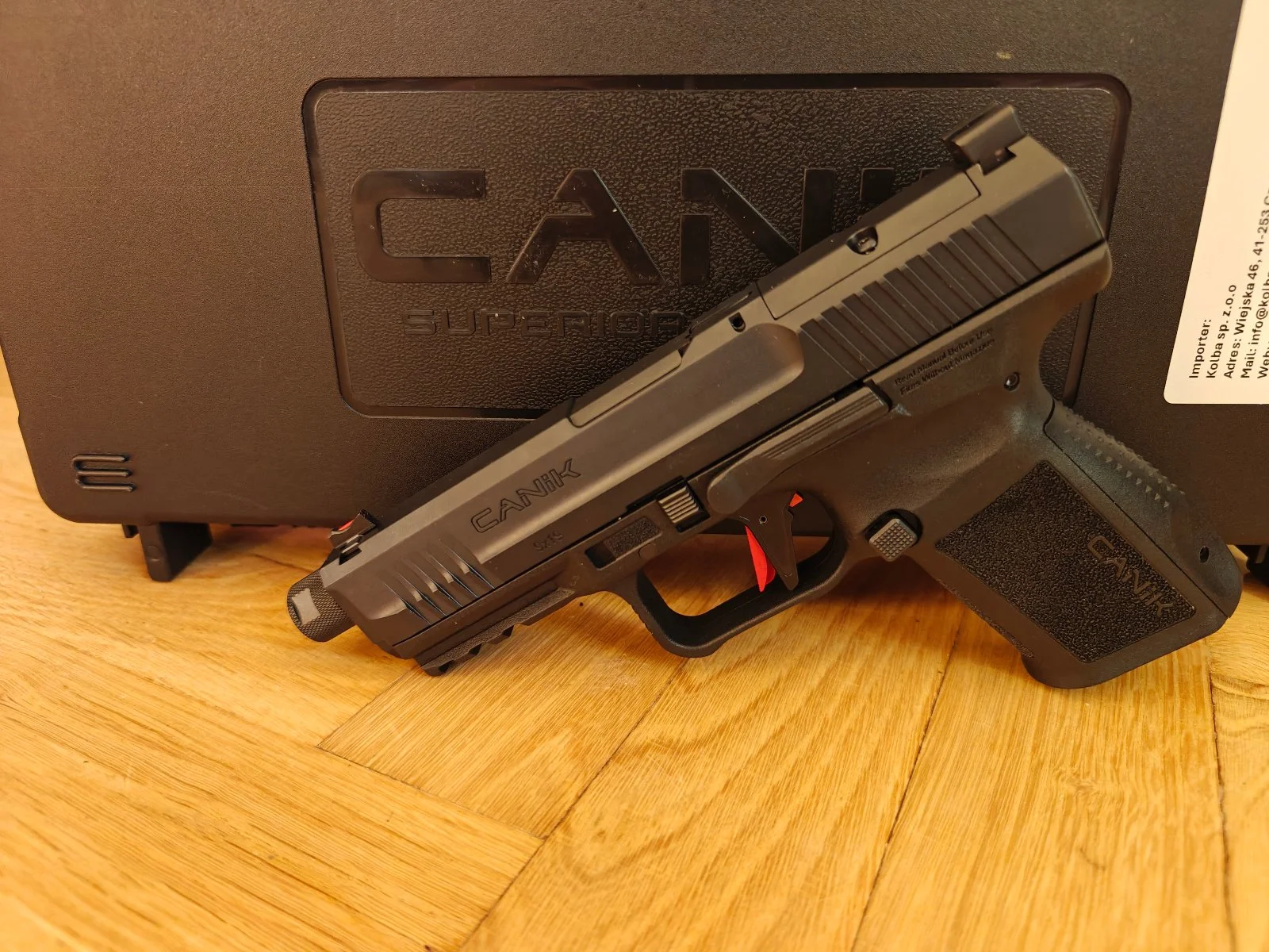 Canik Mete SF Combat 9x19, nówka, gwint, OR