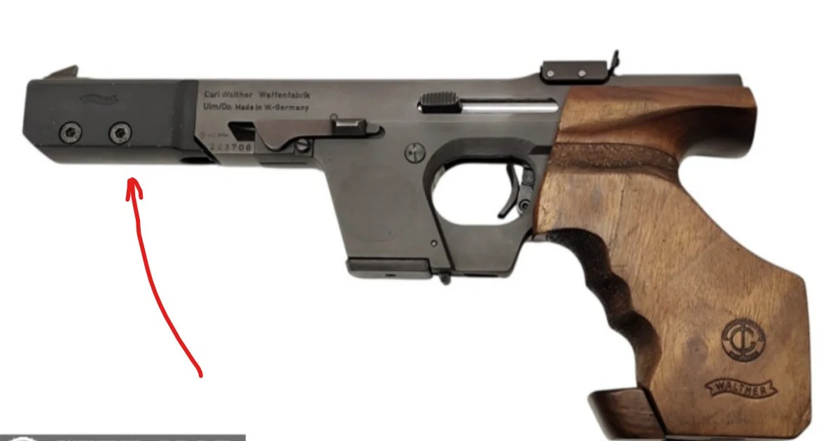 Walther GSP obciążnik na lufę