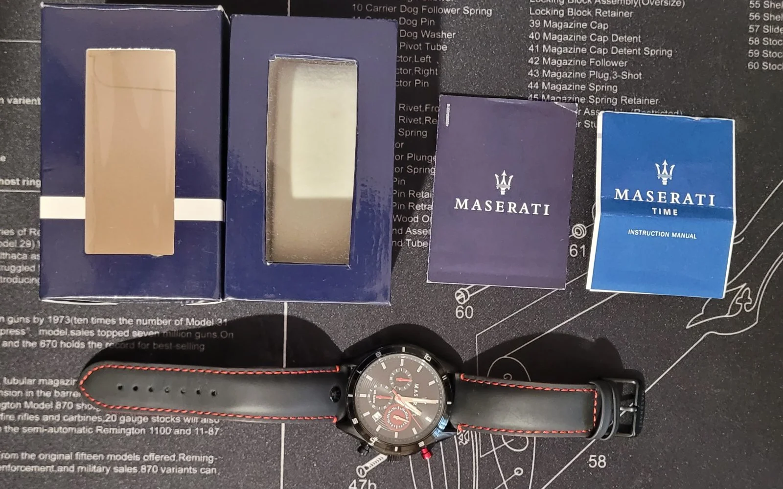 Zegarek Maseratti Soprasso 45mm