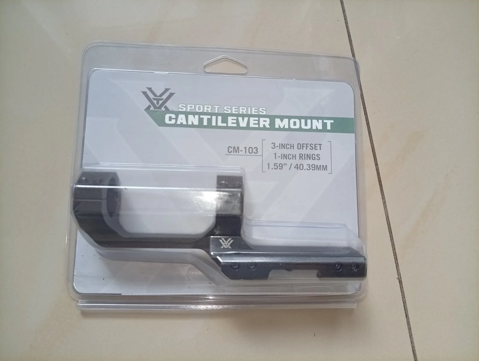 Montaż Vortex cantilever 1"