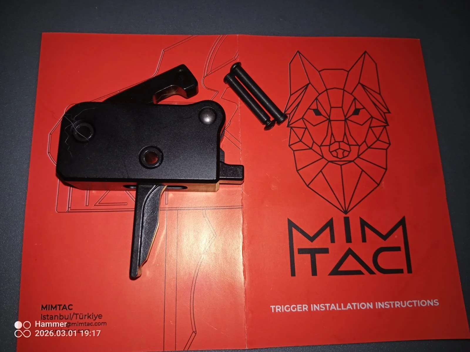 Mechanizm spustowy Drop in do ar 15