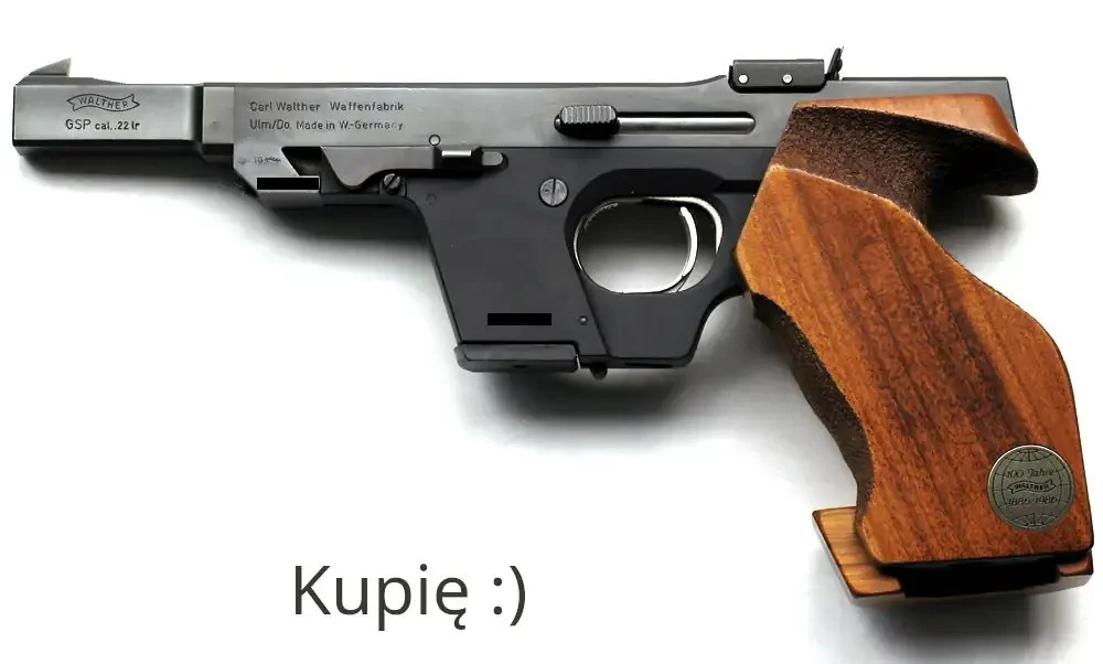 Walther GSP .22LR/konwersja .32S&W