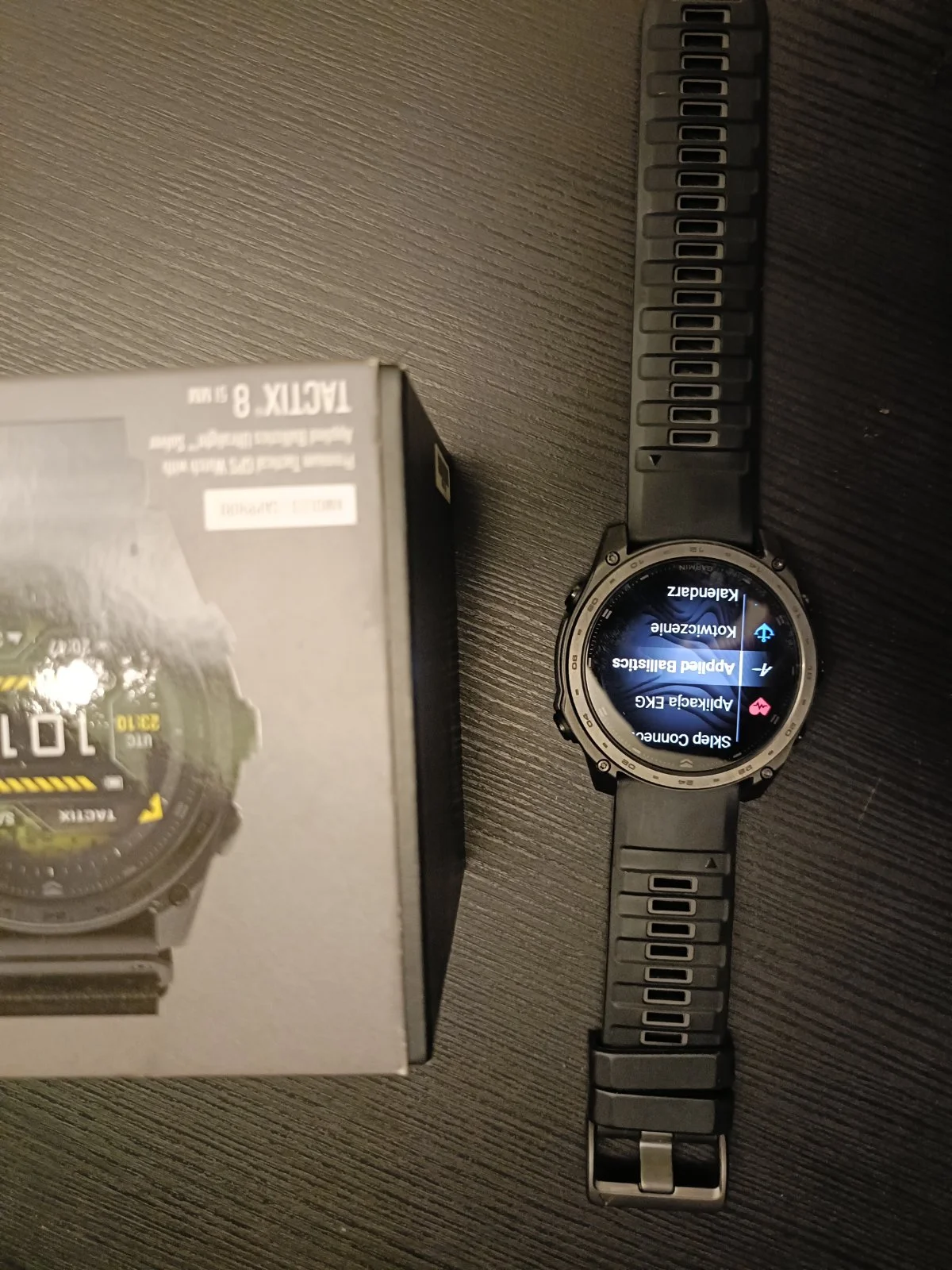 Garmin Tacticx 8 51mm AMOLED Tytan, szafir