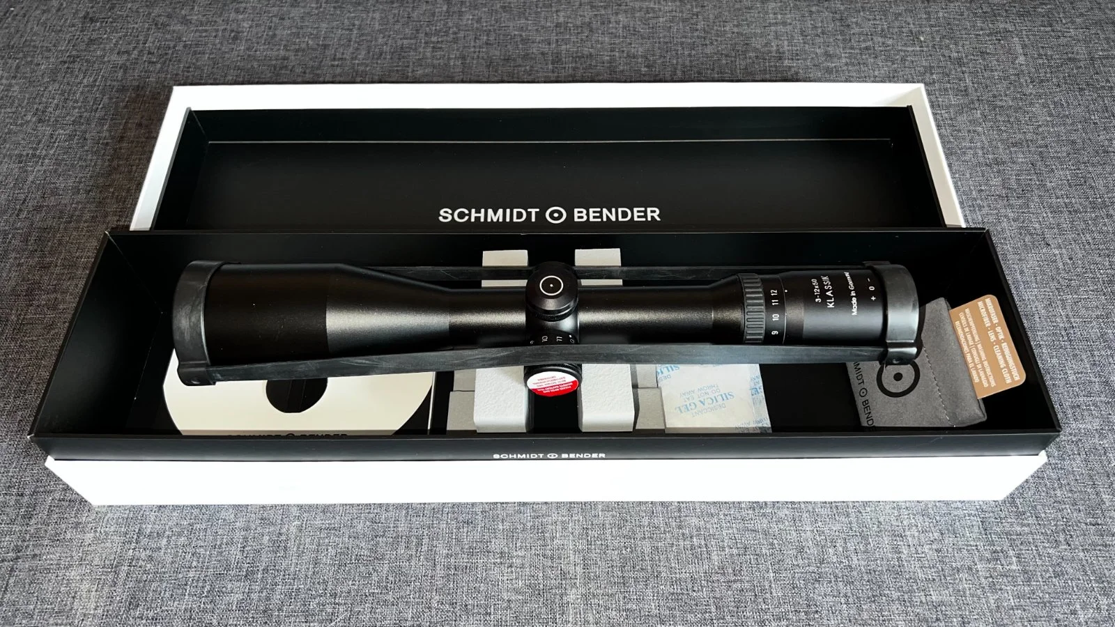 Schmidt Bender 3-12x50 Klassik LM L3 MRAD 1cm