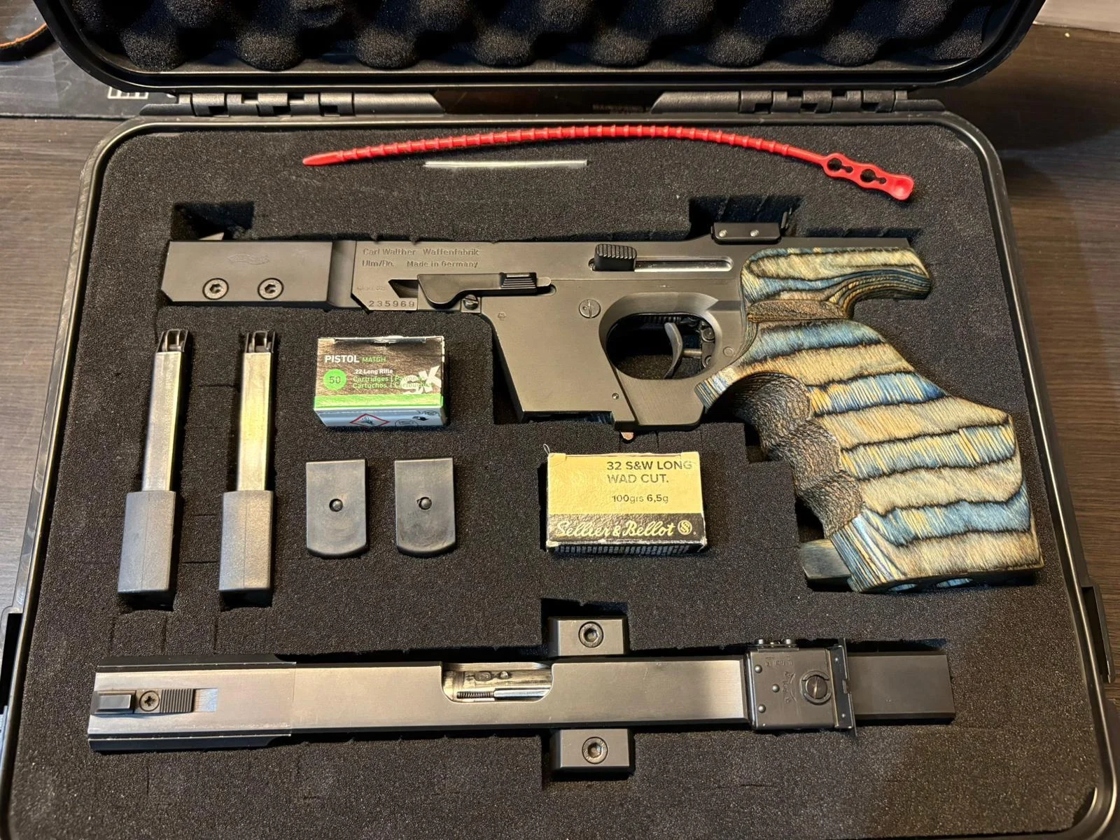 Walther GSP .32 S&W z konwersja .22LR