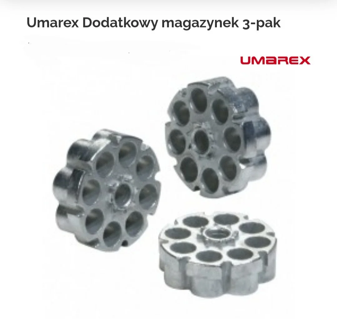 Magazynki do Umarexa CO2