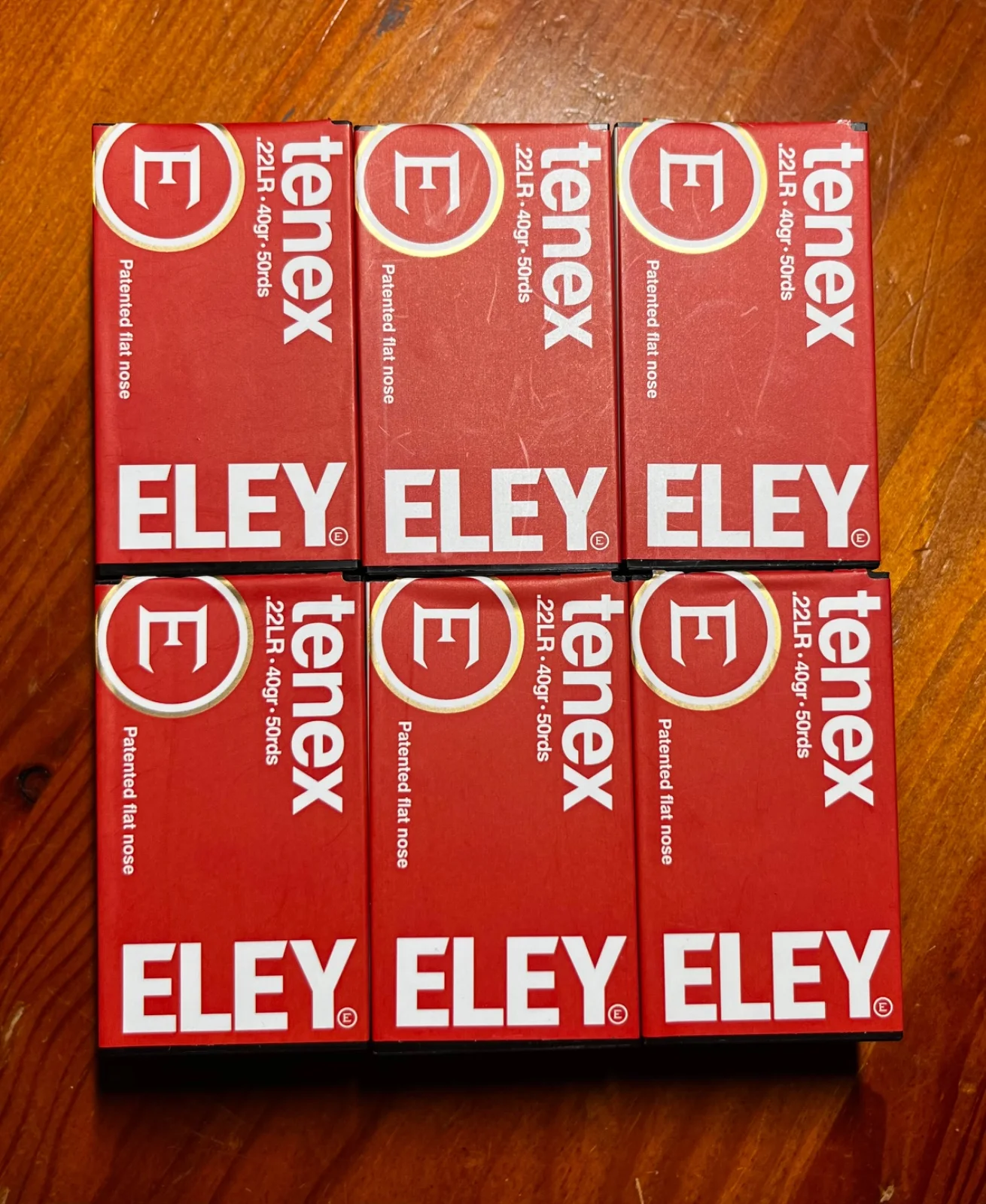 .22 LR Eley Tenex 40gr/2,59g