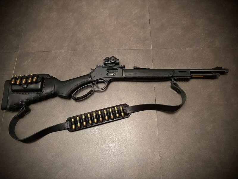 Skóra do lewarka .44/45-70 RLO Customs USA - komplet