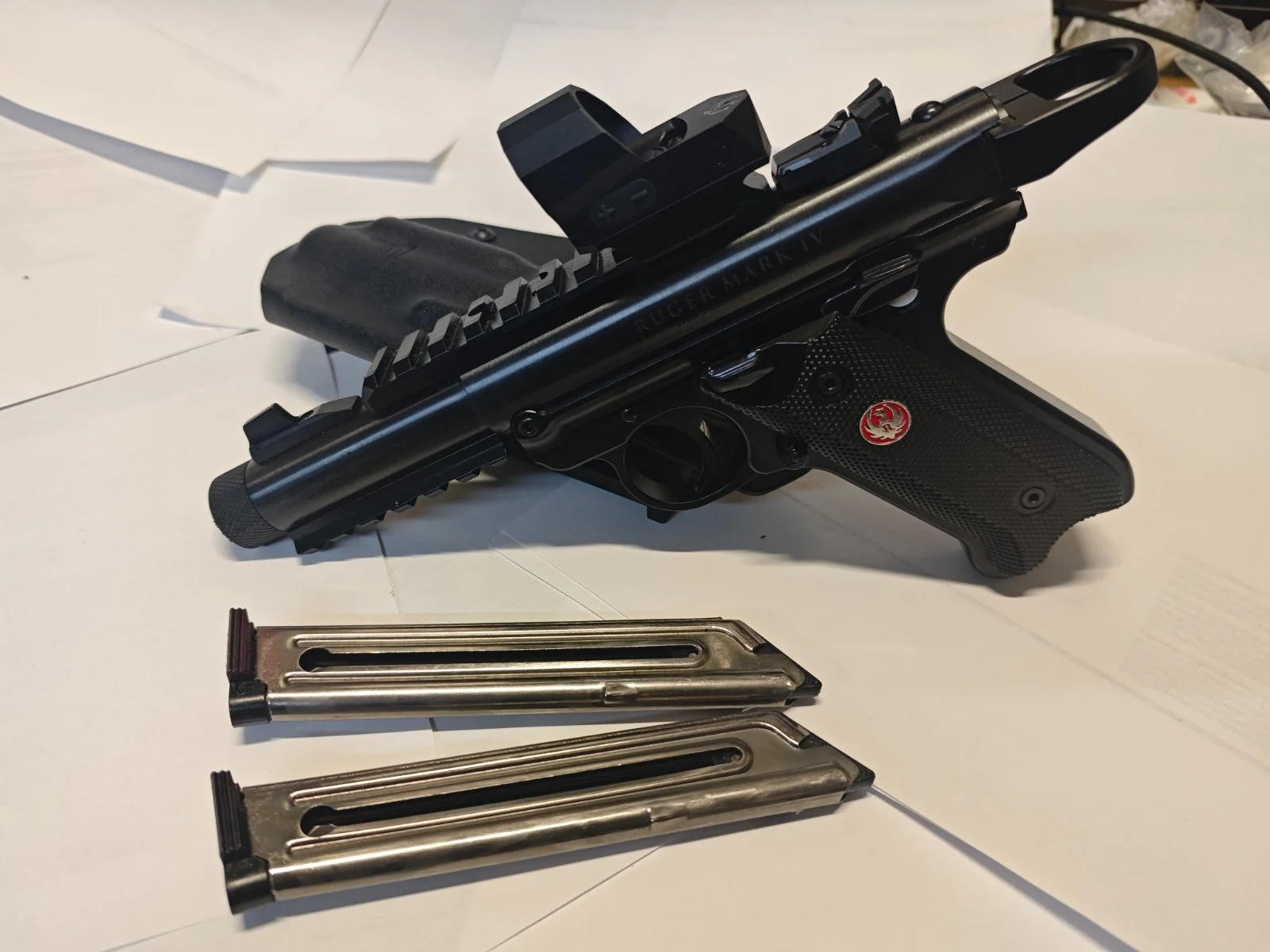 Ruger Mark IV Tactical Kolimator