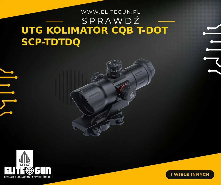 UTG Kolimator CQB T-dot SCP-TDTDQ - Szybkie Celowanie, Montaż QD 629 zł