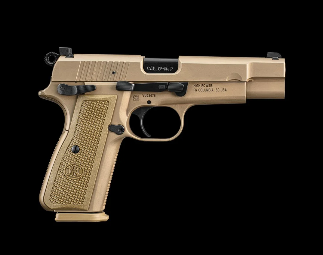 Pistolet FN HIGH POWER FDE/FDE DS 2x17 9mm LUGER