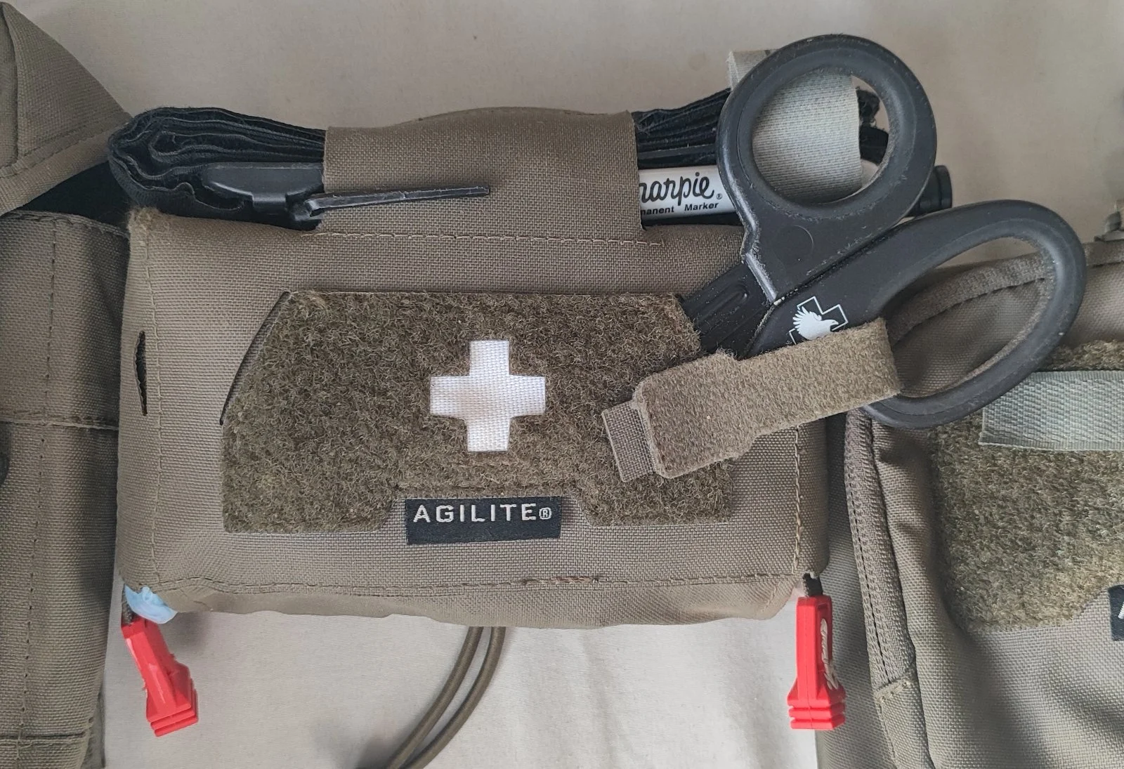 Apteczka wojskowa Agilite MD2 Compact Trauma Kit IFAK ranger green