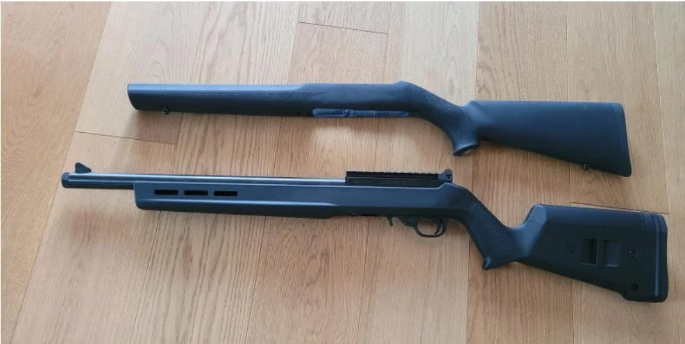 Ruger 10/22 Carbine - Hogue kolba Magpul Hunter