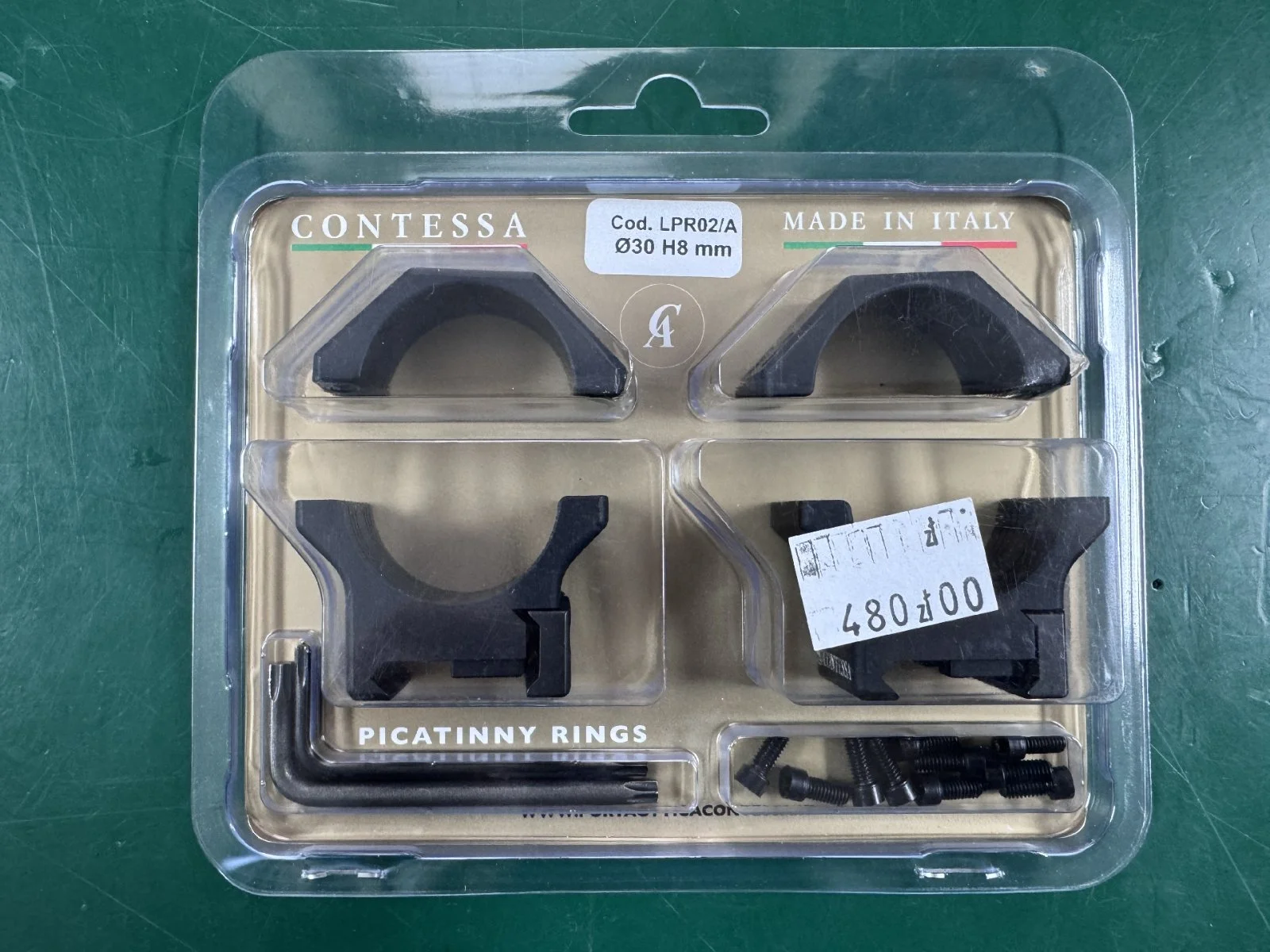 Contessa - montaż Picatinny 30mm H-8mm
