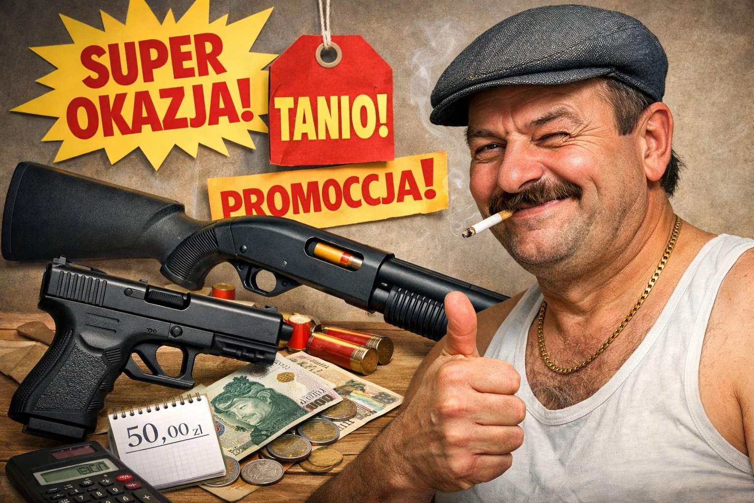 Kupie tanią broń współczesną.